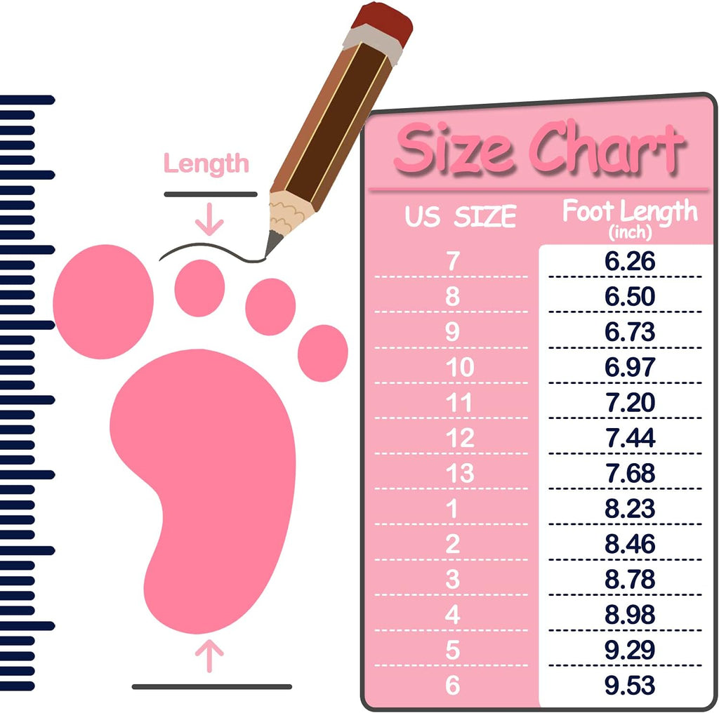 Kids Girls & Boys Rain Boots with Easy-On Handles Waterproof Outdoors