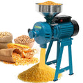 Grain Mills, Upgraded 3000W Wet Dry Cereals Grinder Electric Grain Grinder Corn Mill Heavy Duty 110V Commercial Grain Grinder Machine with Funnel
