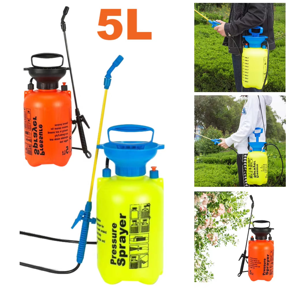Hand Pressure Water Sprayer Portable Garden Sprayer Plant Watering Can Manual Air Pump Watering Flower Garden Irrigation Tools
