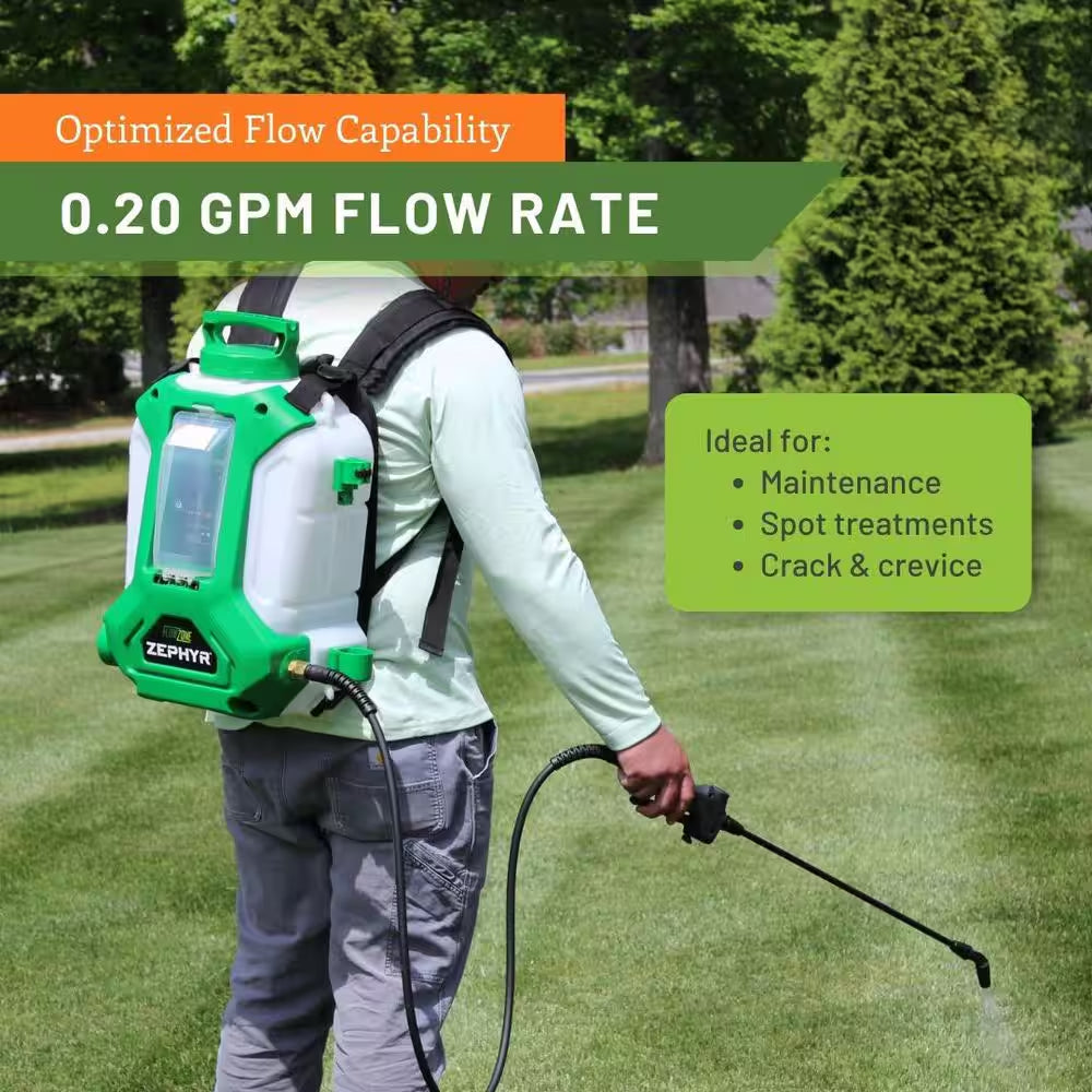 Zephyr Battery Powered Backpack Sprayer (4 Gal.)