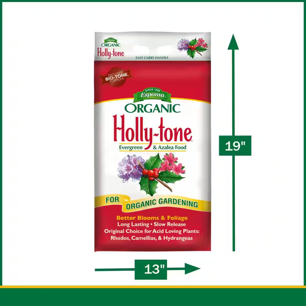 Holly Tone Fertilizer 27 Lb. Organic Evergreen and Azalea Tree Fertilizer Plant Food 4-3-4
