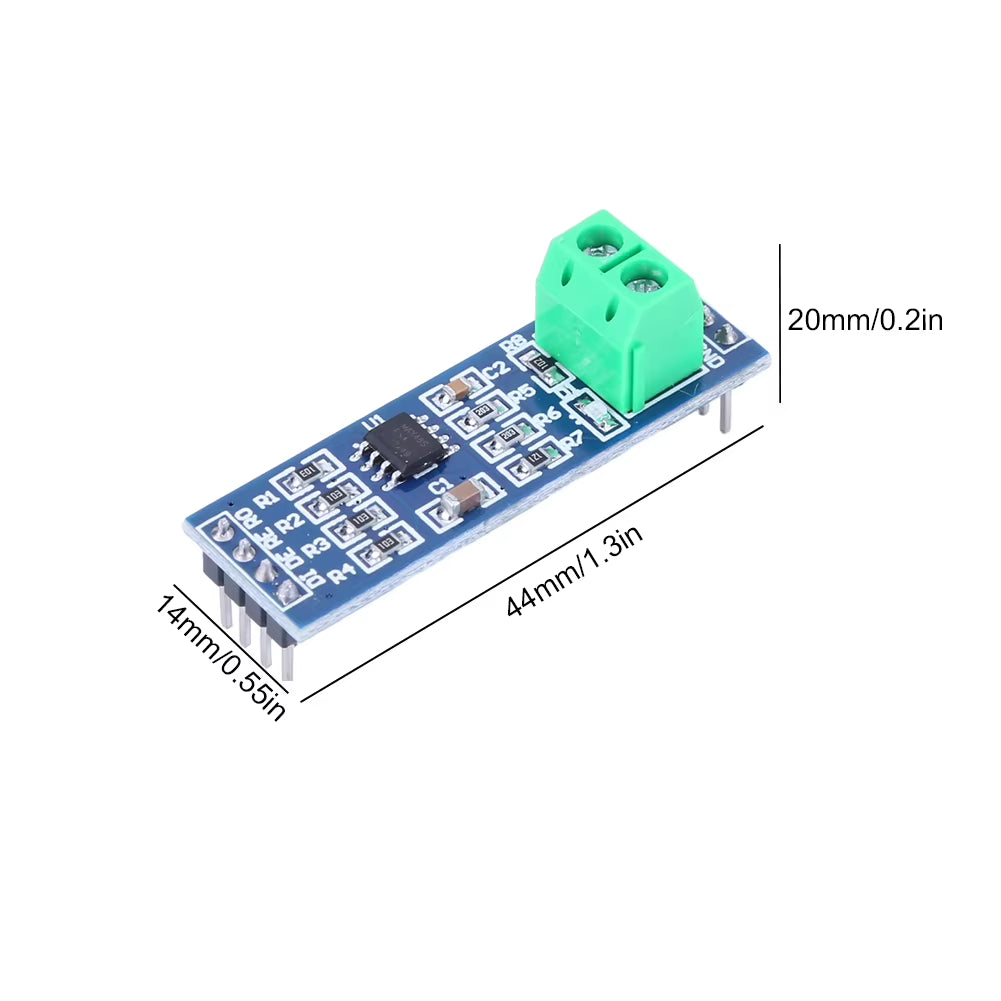 RS-485 TTL to RS485 MAX485CSA TTL to RS-485 Module Stable MAX485CSA Converter Module Accurate Signal Conversion for Arduino MCU