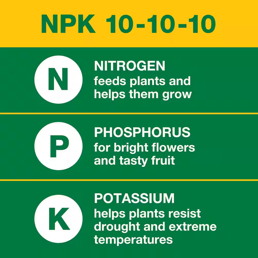 40 Lb. All Purpose 10-10-10 Fertilizer for Plants and Gardens