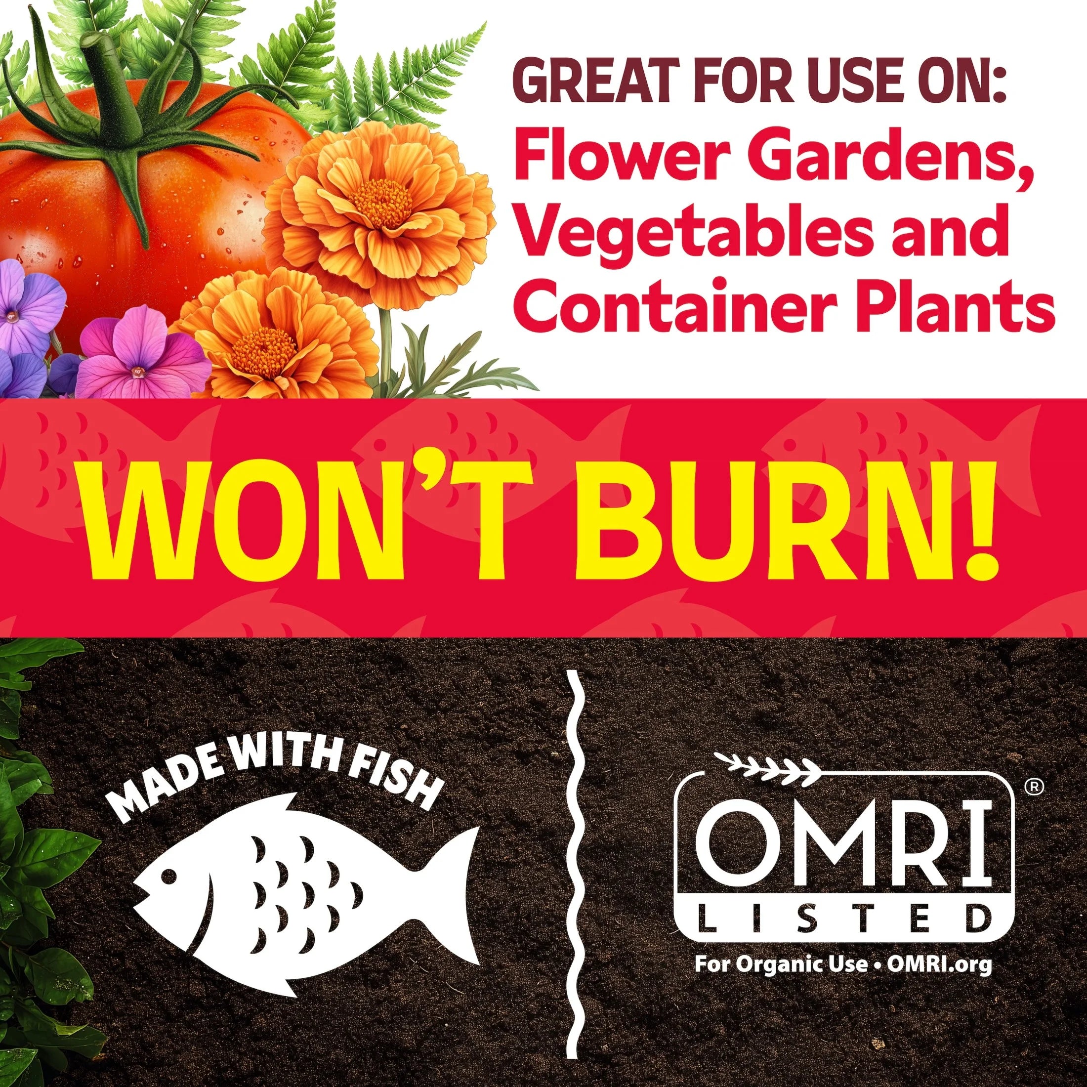 Fish Emulsion Fertilizer 5-1-1, 5-Gallon