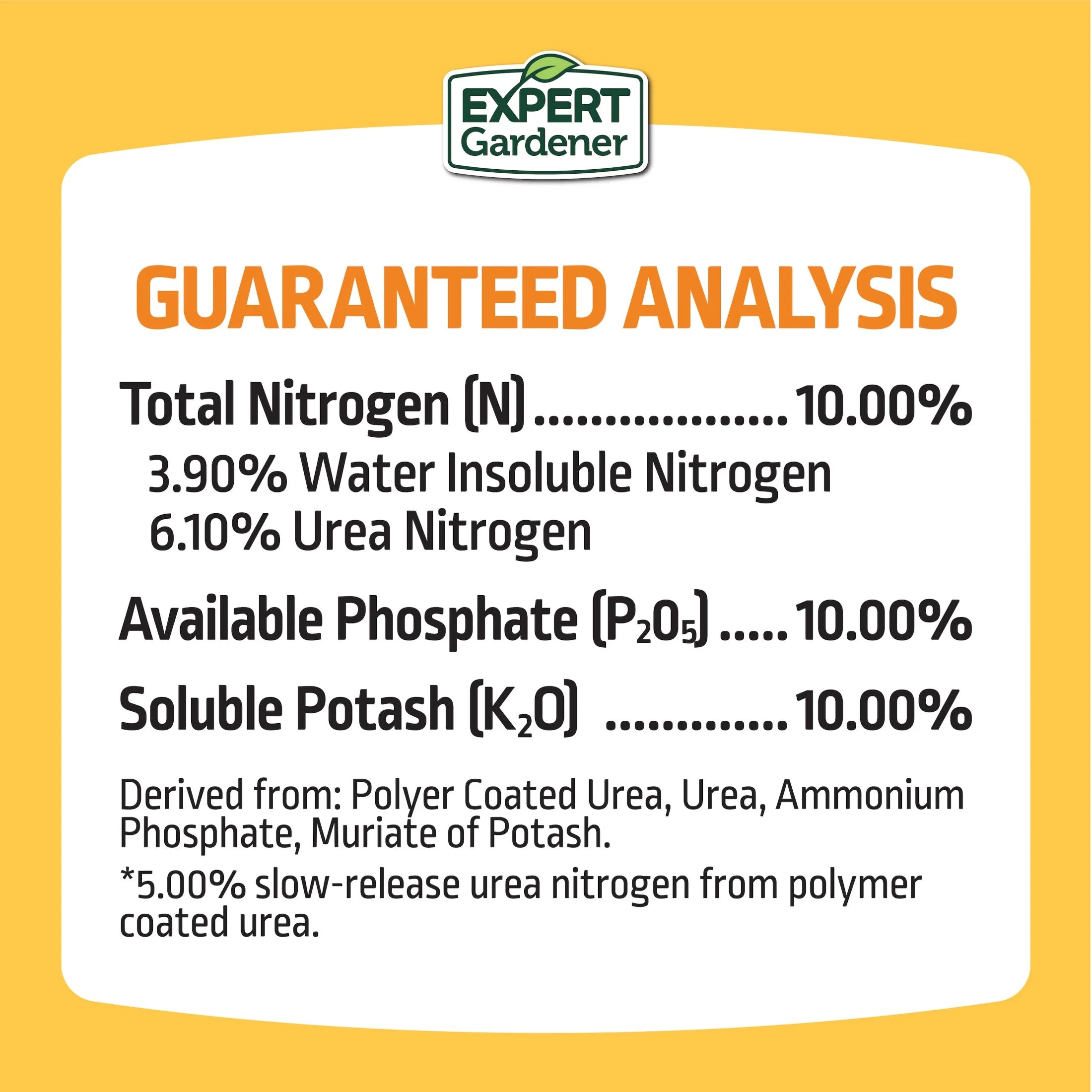 Flower Plant Food Fertilizer 10-10-10, 4 Lb.