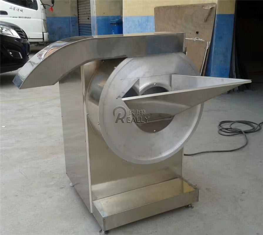 Commercial Vegetable Fruit Cutting Machine Electric French Potato Cutter Slicer Onion Cassava Cutting Machine