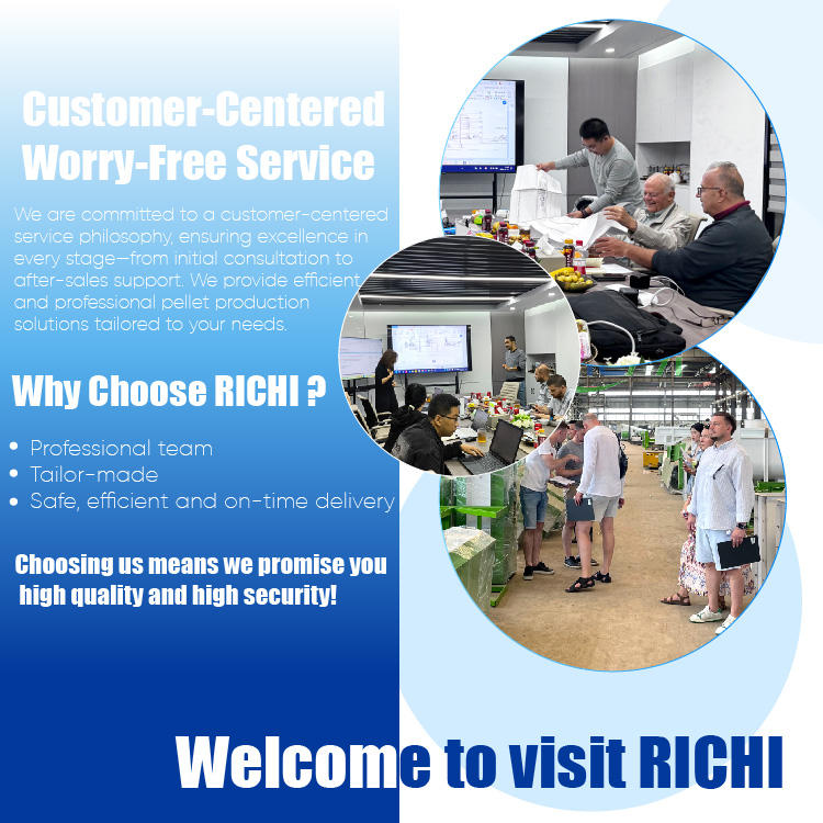 RICHI Machines de broyage d'aliments pour volaille, poulet, bétail personnalisées