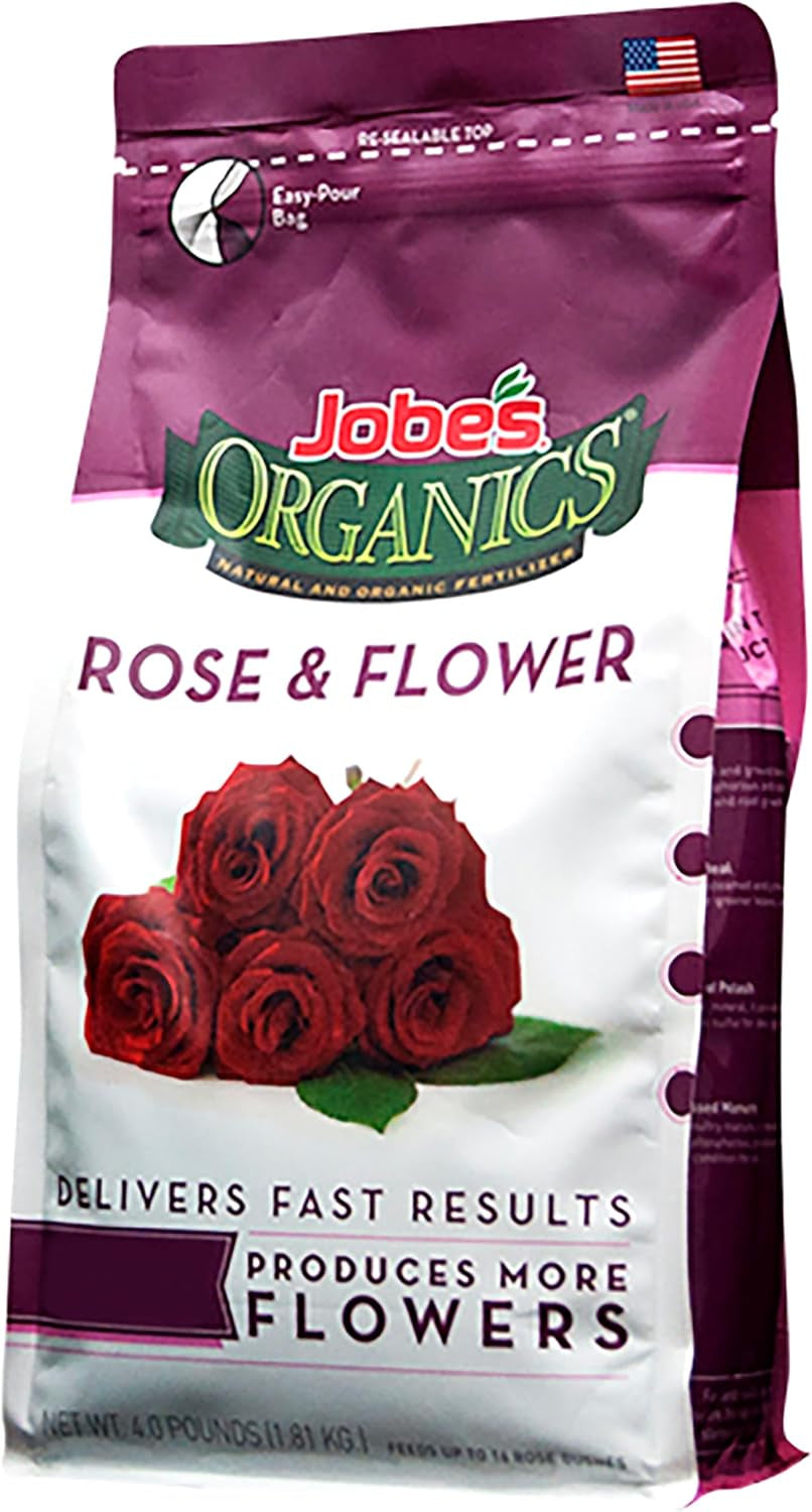 Jobe'S Organics Granular Rose Fertilizer, Organic Plant Fertilizer for Rose, Hyd