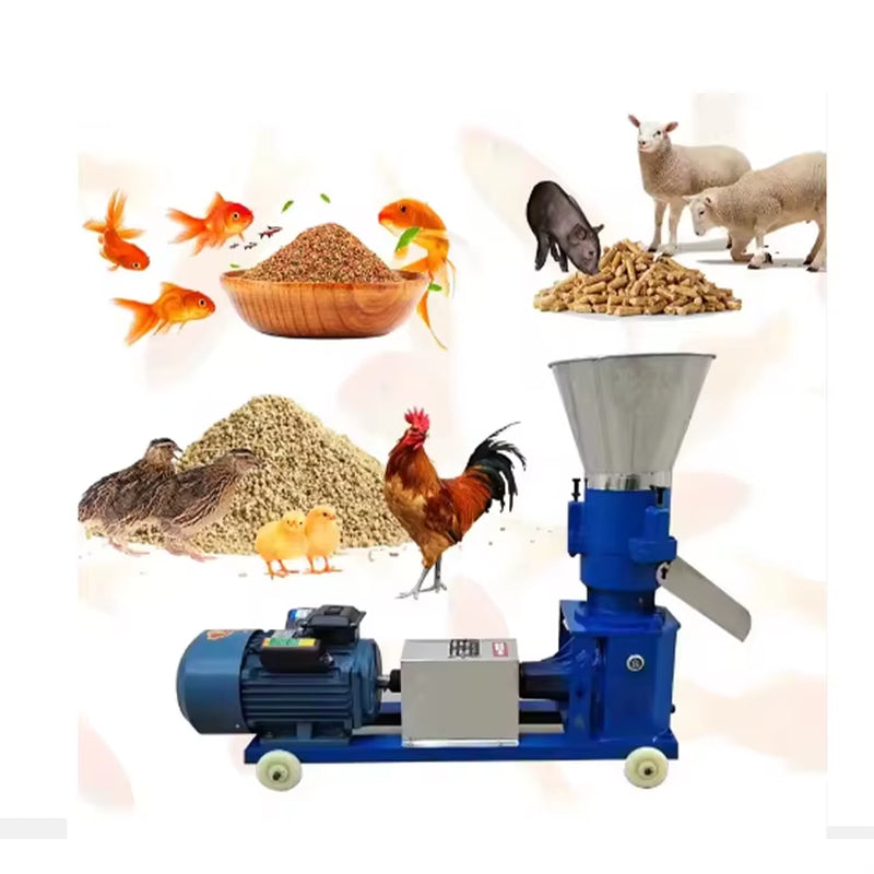 Mini Farm Feed Pellet Granulator Milling Machine Feed Processing Machine/ Wood New Style Pellet Making Machinepellet Machine