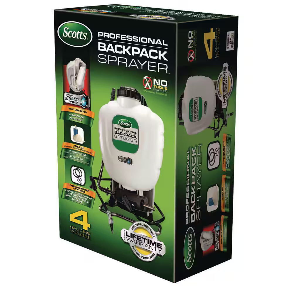 4 Gal. No-Leak Professional Backpack Sprayer