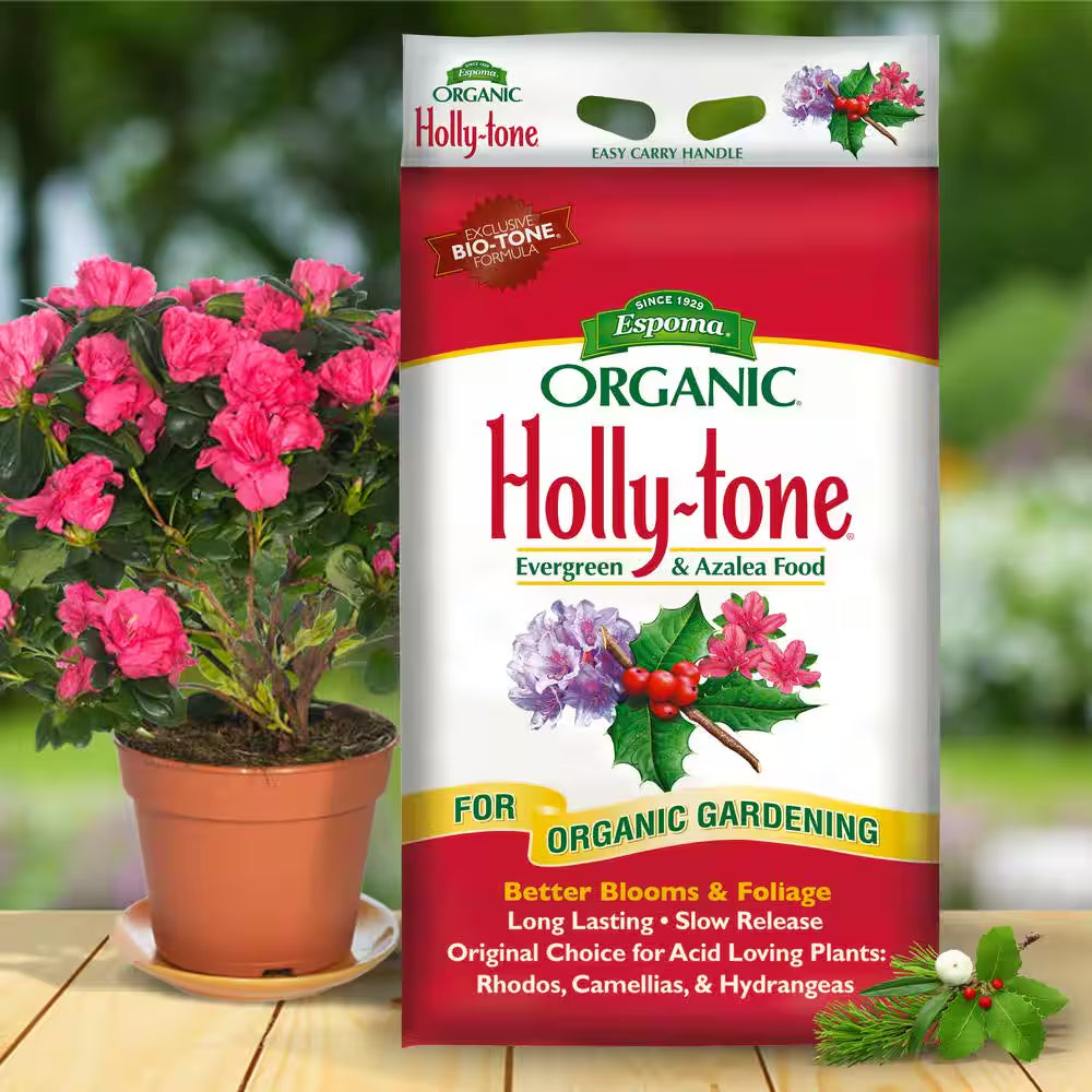 Holly Tone Fertilizer 27 Lb. Organic Evergreen and Azalea Tree Fertilizer Plant Food 4-3-4