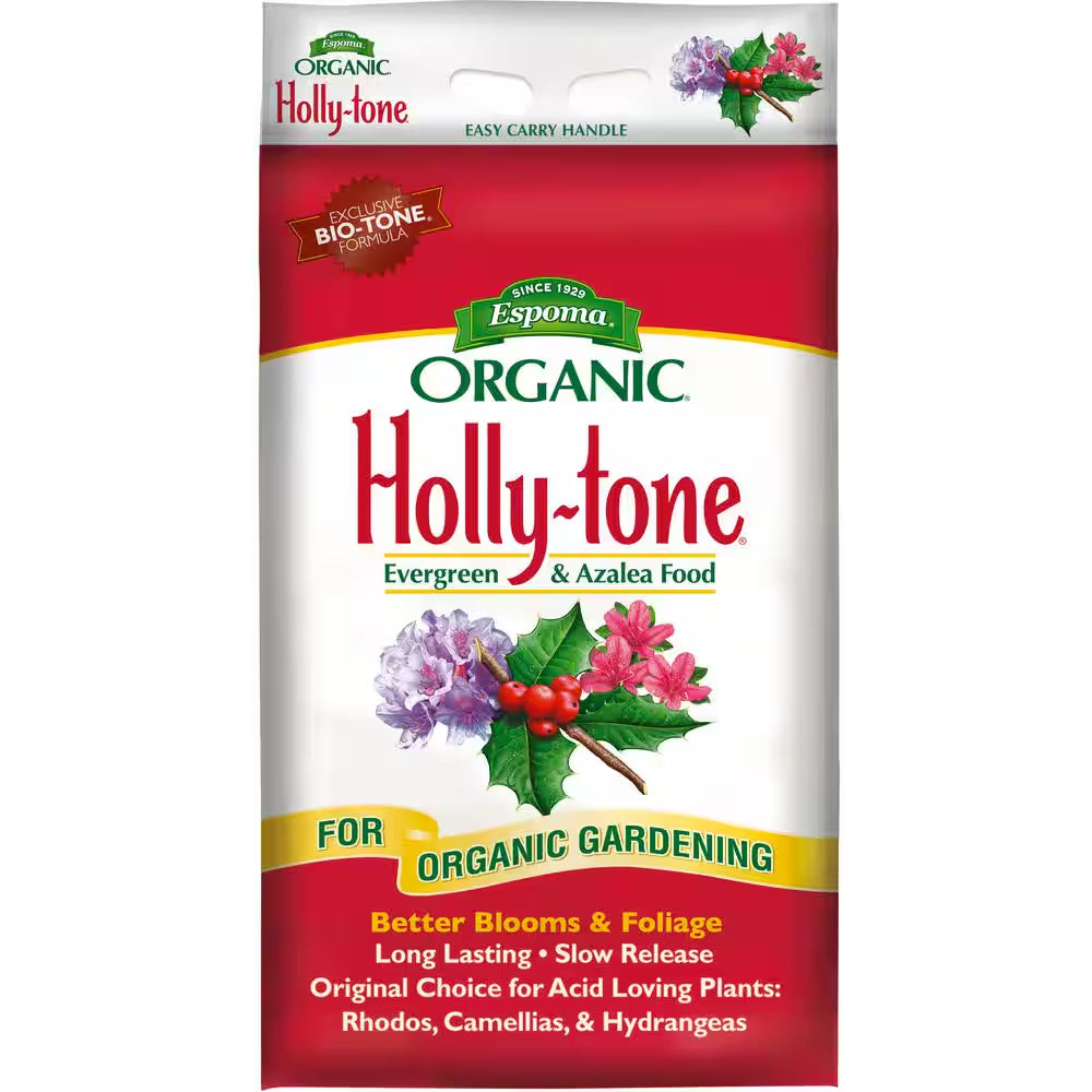 Holly Tone Fertilizer 27 Lb. Organic Evergreen and Azalea Tree Fertilizer Plant Food 4-3-4