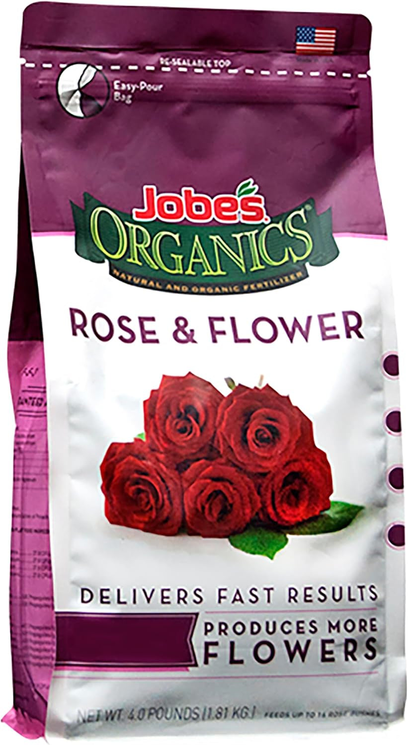 Jobe'S Organics Granular Rose Fertilizer, Organic Plant Fertilizer for Rose, Hyd