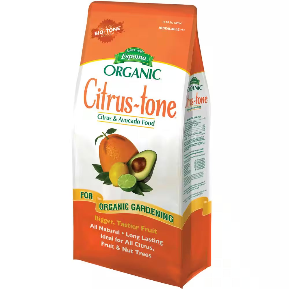 Citrus Tone 8 Lb. Organic Citrus and Avocado Plant Food 5-2-6