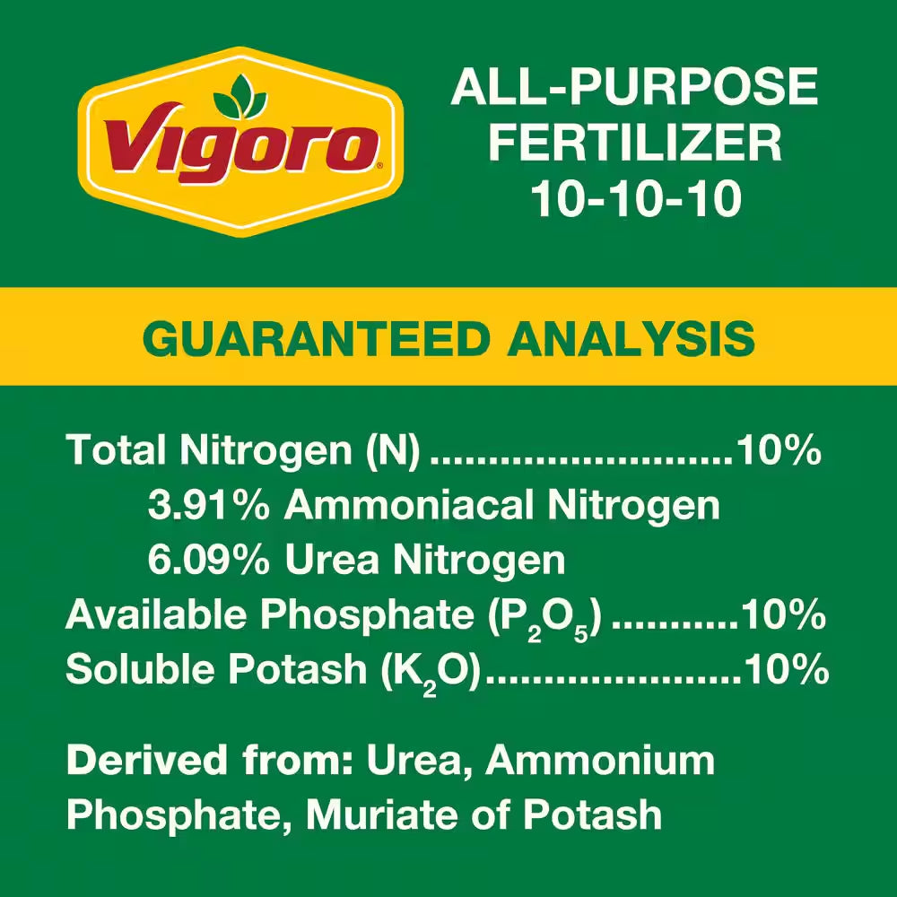 40 Lb. All Purpose 10-10-10 Fertilizer for Plants and Gardens